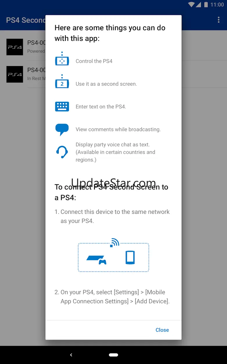 PS4 Second Screen 21.6.0
