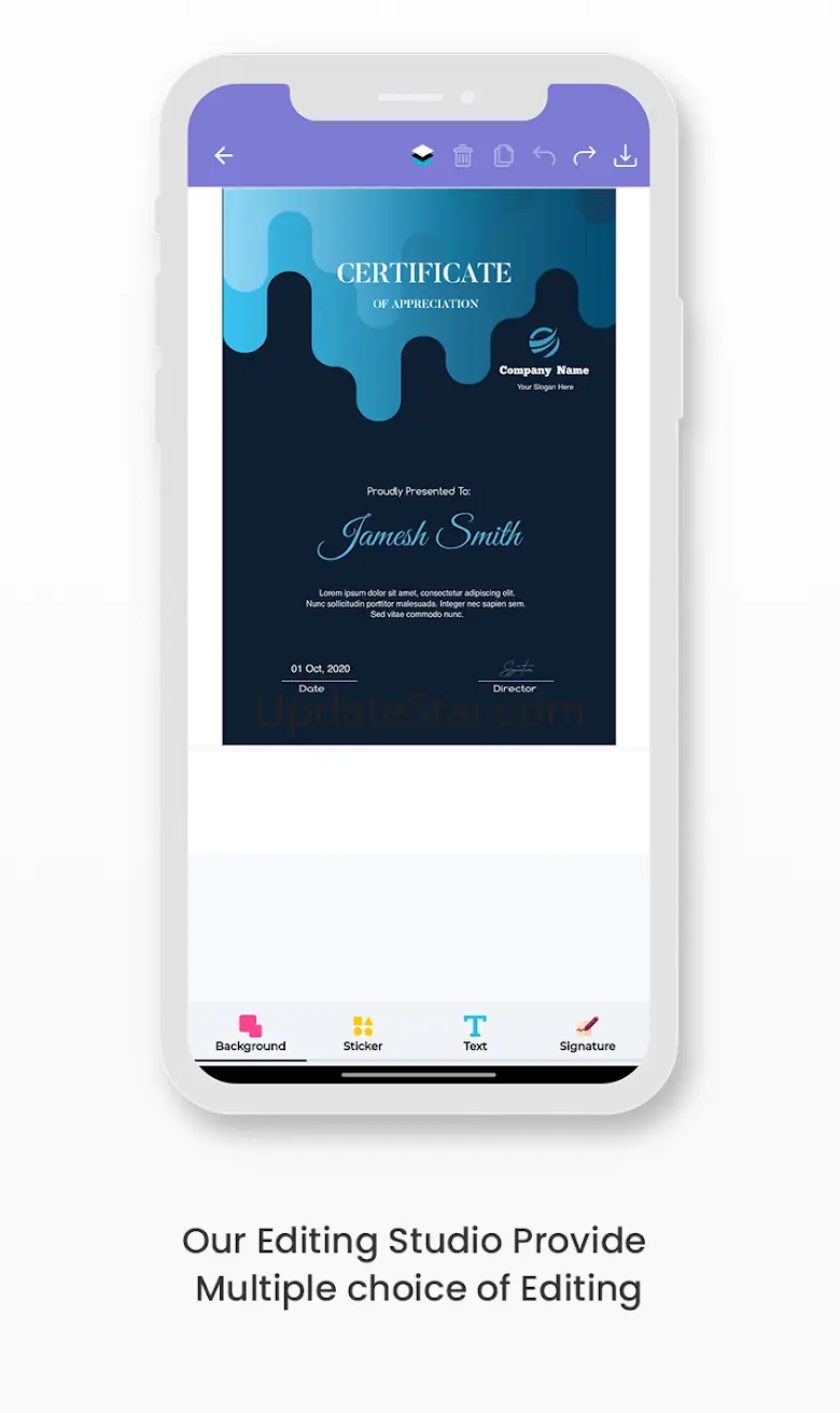 Certificate Maker - Editor 0.0.50