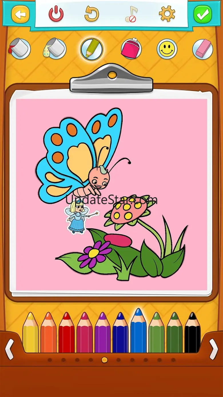 Butterfly Coloring Pages 1.4