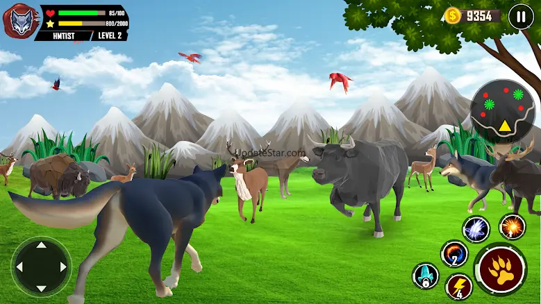 Wolf Simulator Wild Animals 3D 11