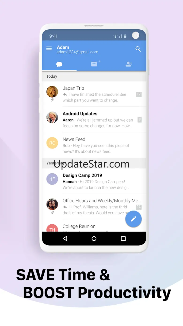 MailTime: Chat style Email