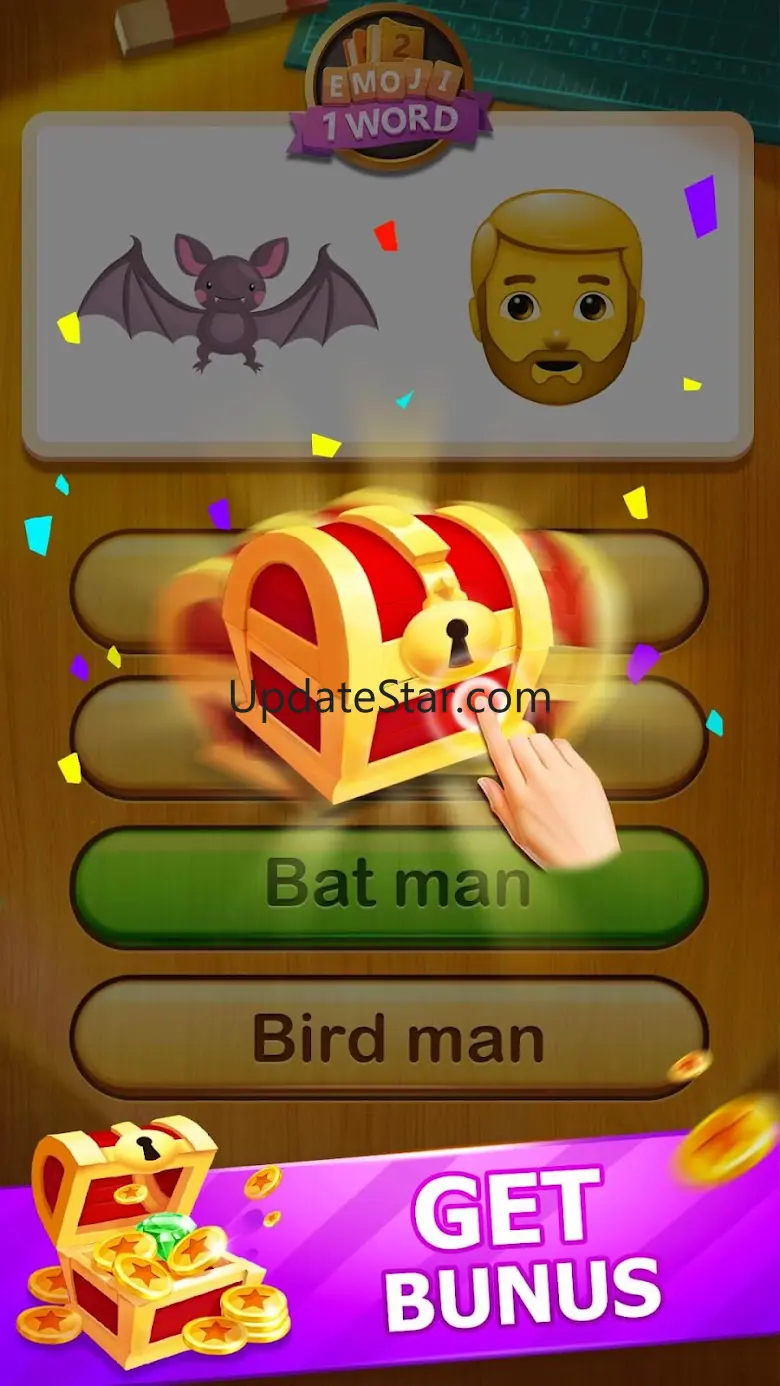 2 Emoji 1 Word - Emoji Games 2.1