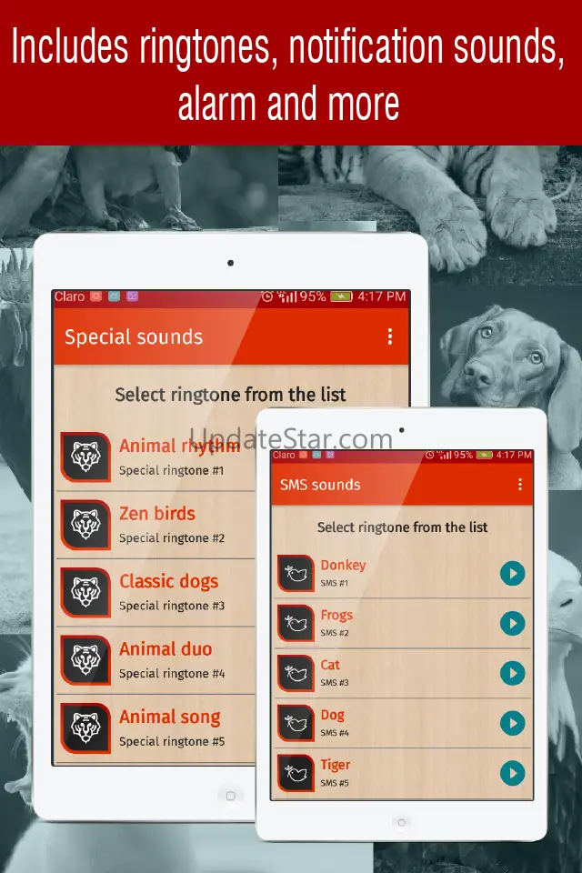 animal sounds for phone