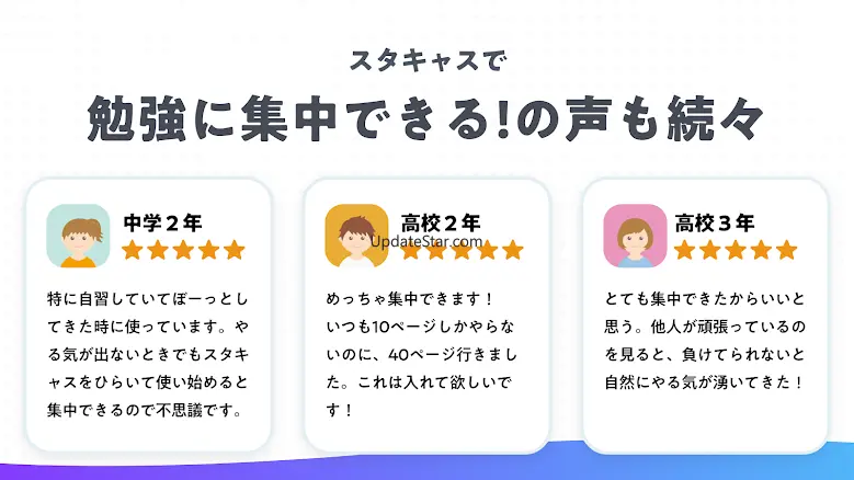 StudyCast（スタキャス）-勉強・記録・タイマー 3.1.0
