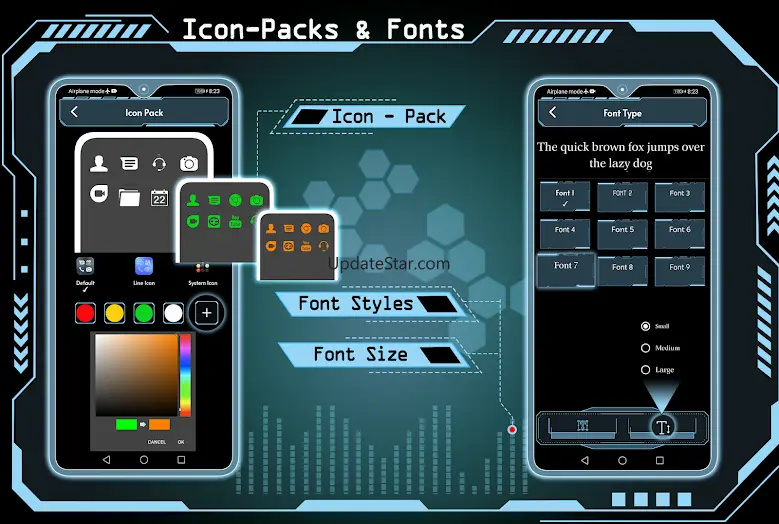 Futuristic Launcher - Lock App 34.0