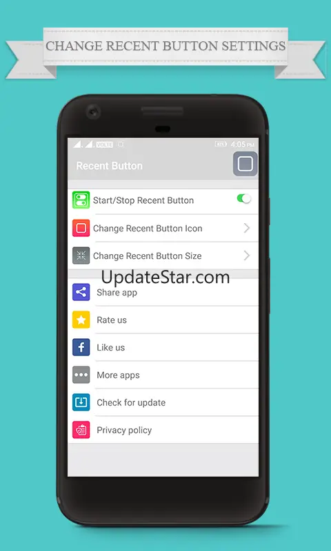Recent Button for Android Assi 1.0.1