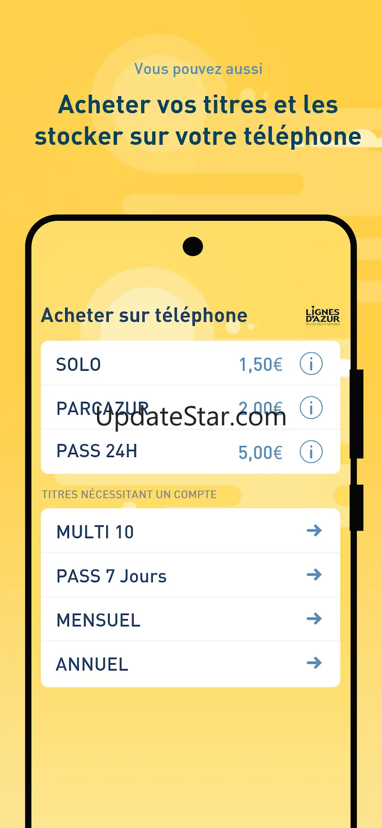 Lignes d’Azur Tickets 3.0.13