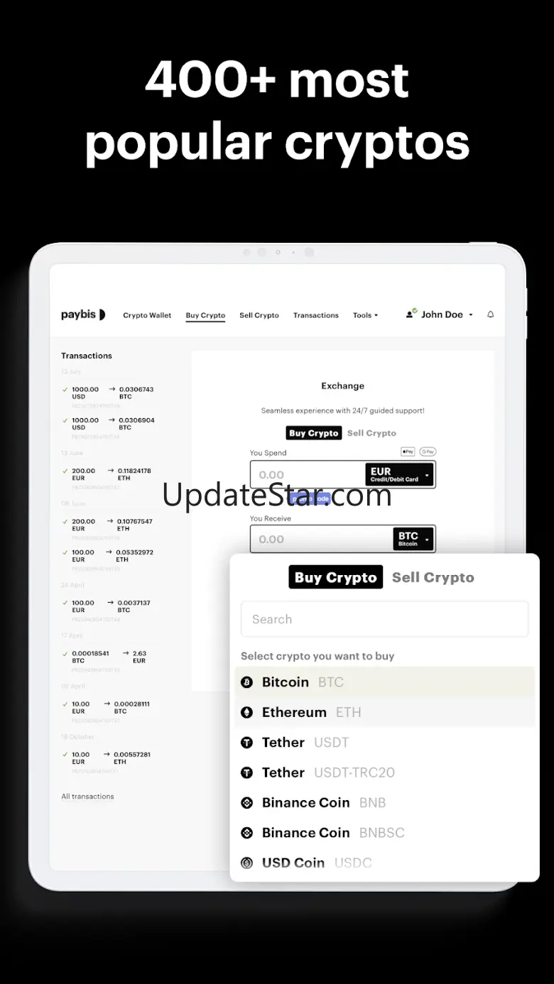 Paybis Crypto Wallet: Buy BTC 1.6.17