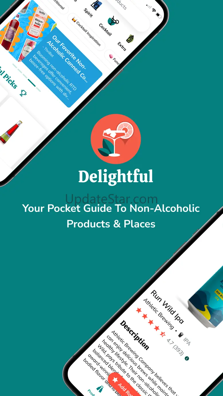 Delightful: Alcohol Free 1.0.7