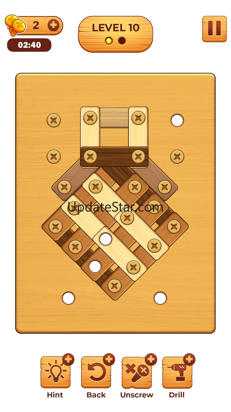Wood Nuts, Bolts and Screws 1.8