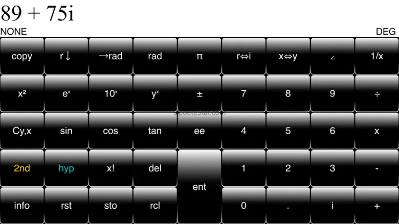 Complex RPN Calculator 5.0