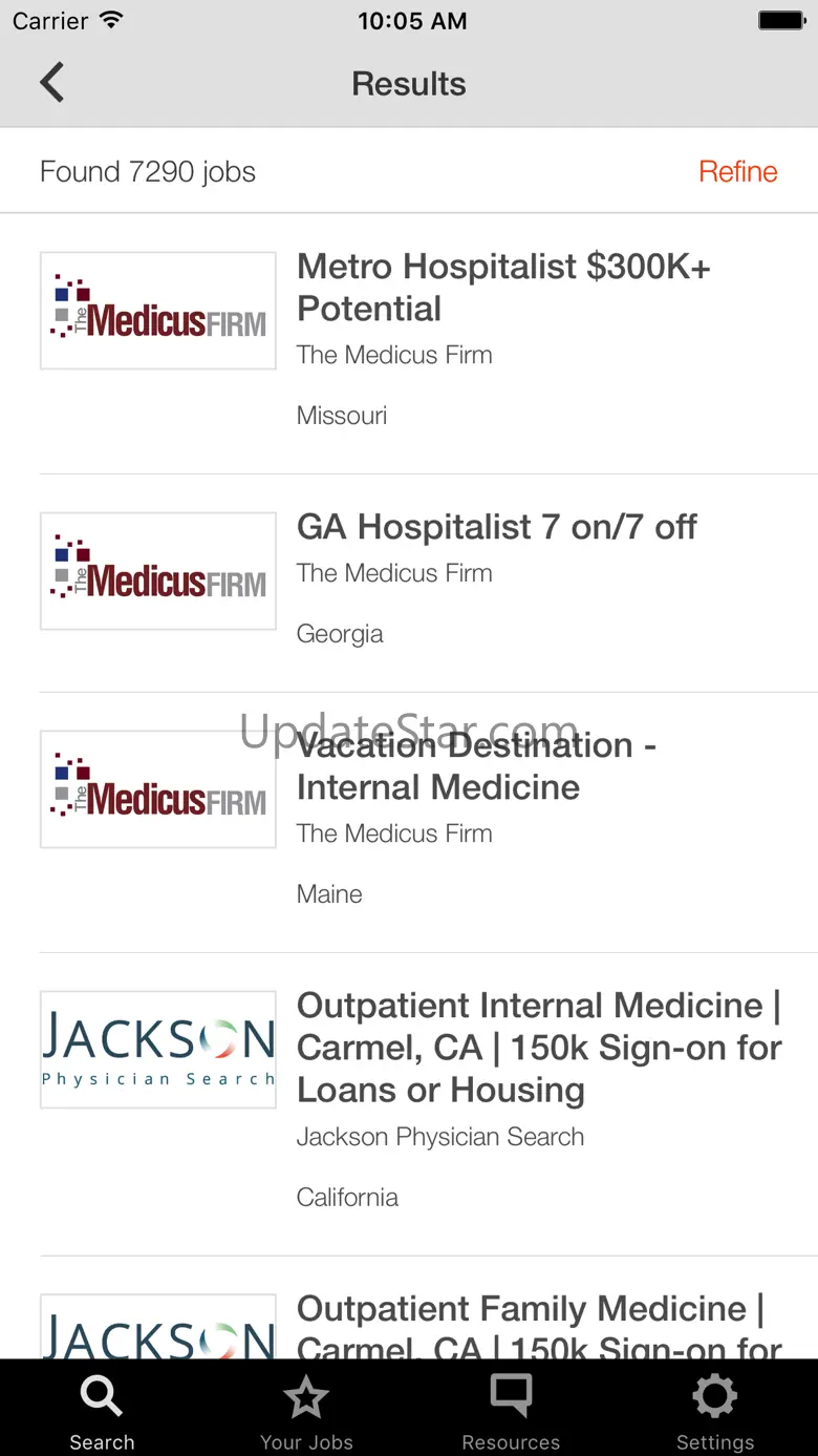 NEJM CareerCenter 4.12.1