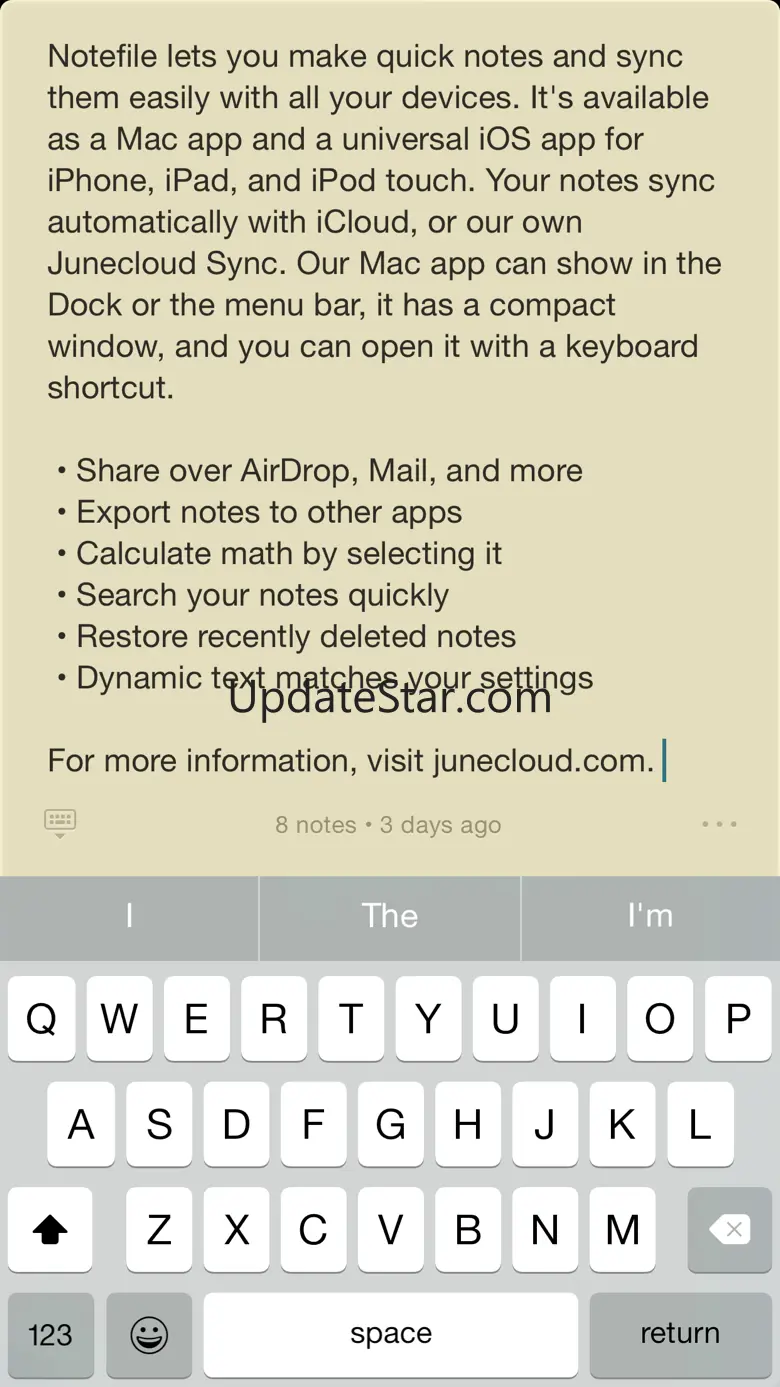 Notefile 2.7.4