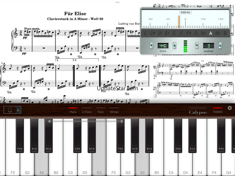 Calypso Score: Sheet Music 7.3.3