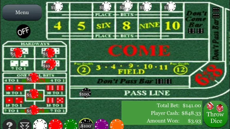 Casino Huit: Craps 1.9