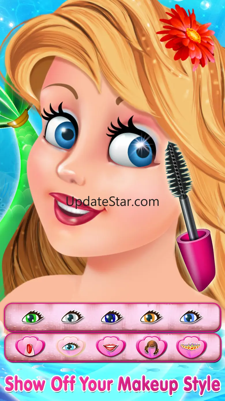 Mermaid Princess Makeover -  Dress Up, Makeup & eCard Maker Game 2.4