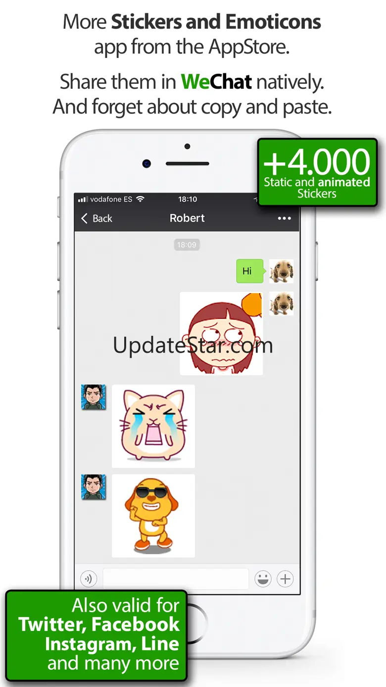 Stickers for WeChat 1.50