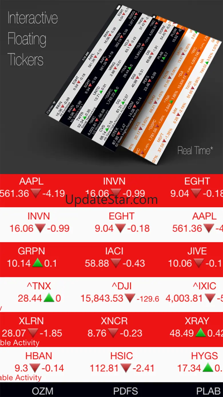 Stocks Tape: Market Browser 28.1