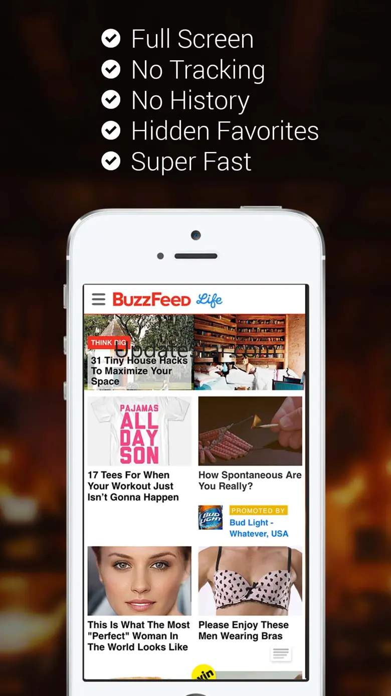 Full Screen Private Browser for iPhone 1.7