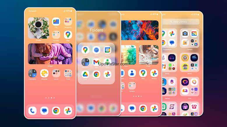 Phone Launcher Happy 9.3.9
