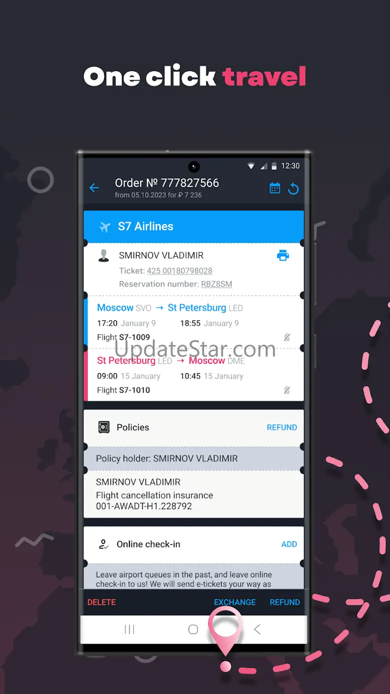Anywayanyday — flights, hotels 7.3.2