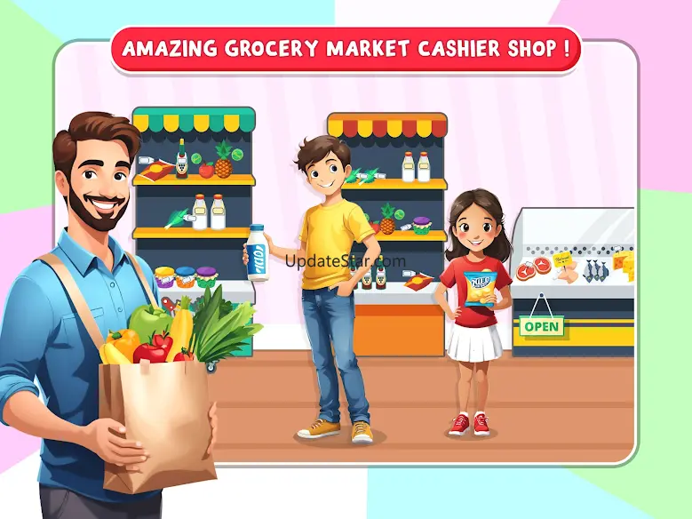 Grocery Shopping Cash Register 10.0