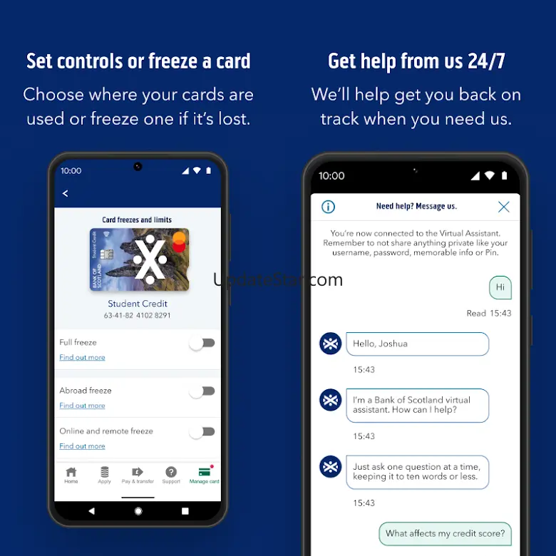 Bank of Scotland Mobile App 160.05