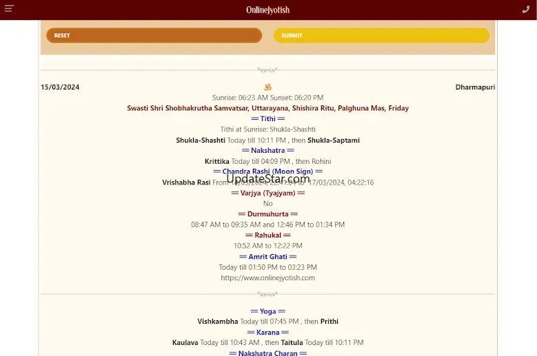 Hindu Jyotish 3.3