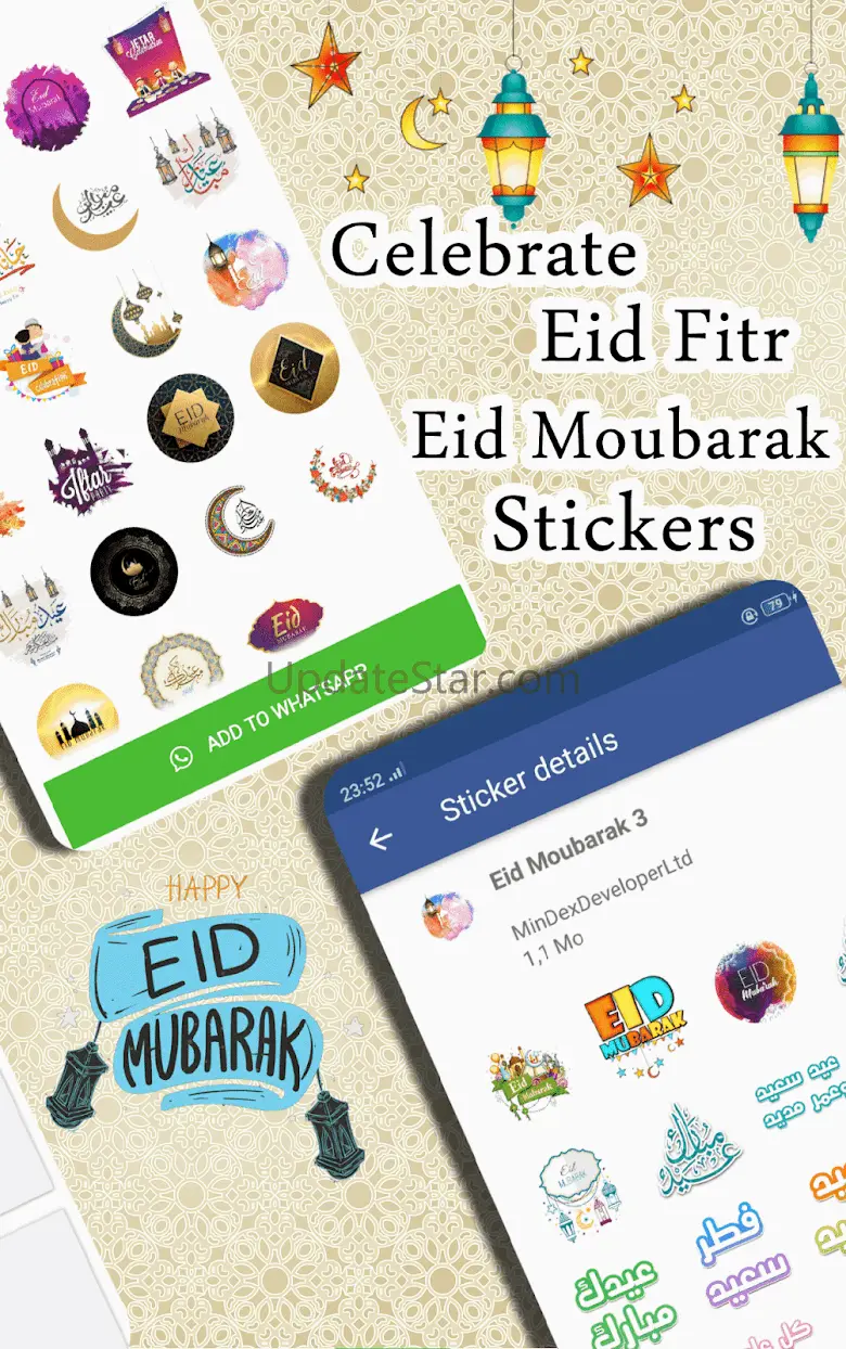 Aid Fitr Sticker For Whatsapp 3.0