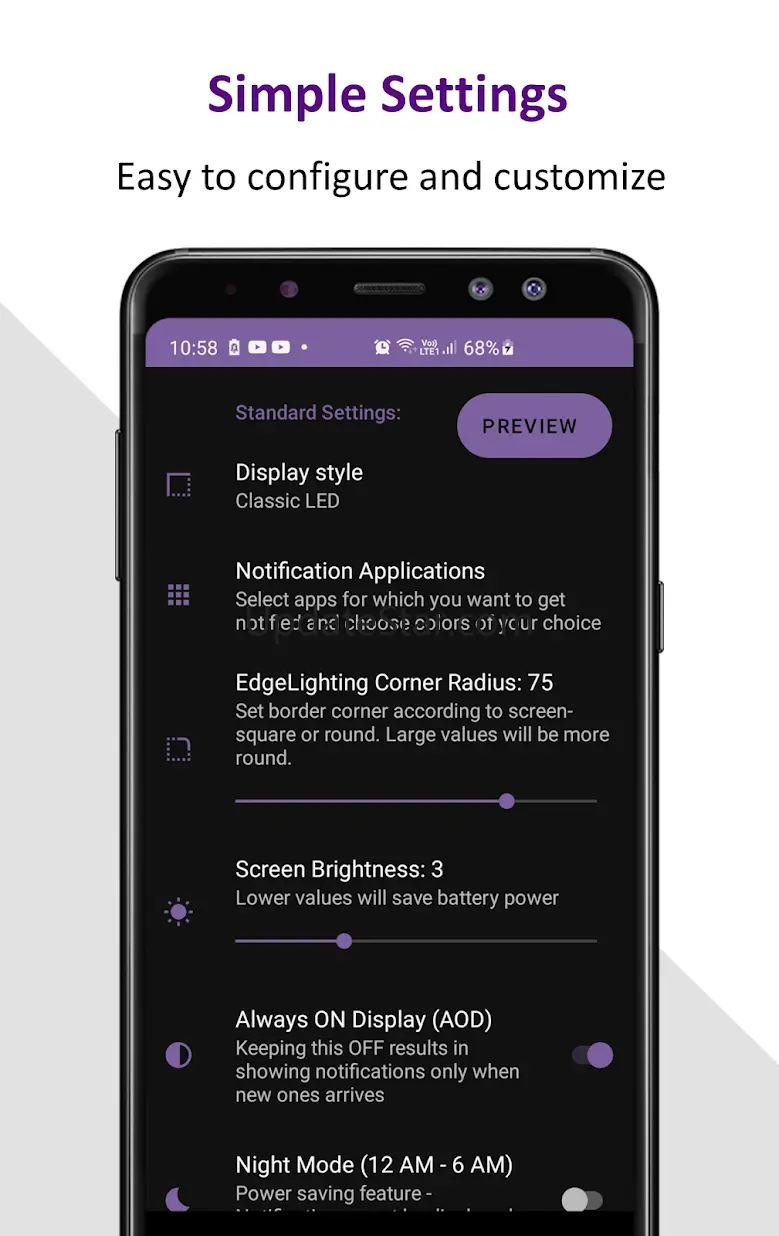 Edge Notification - Always On 1.36