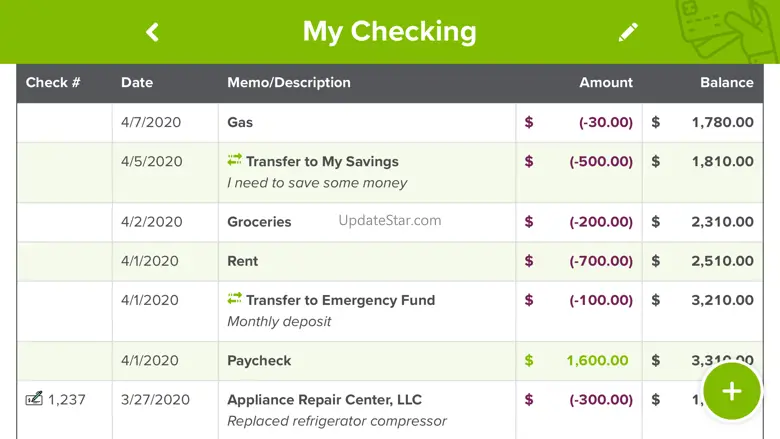 myLIFE Transaction Register 1.1.3