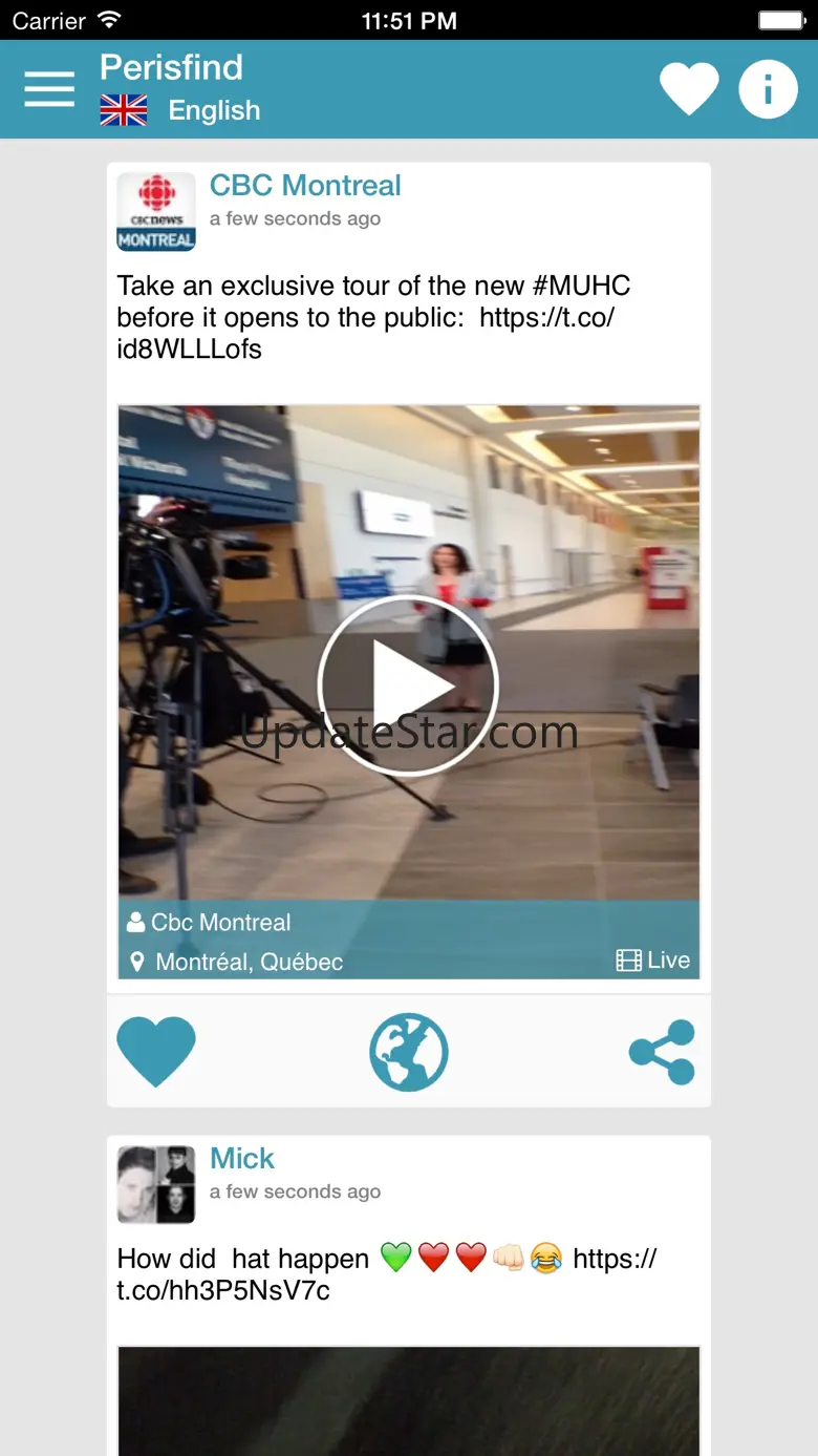 Perisfind - videos finder for Periscope 1.1.6