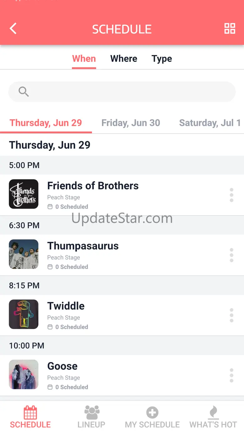 The Peach Music Festival 8.0.0