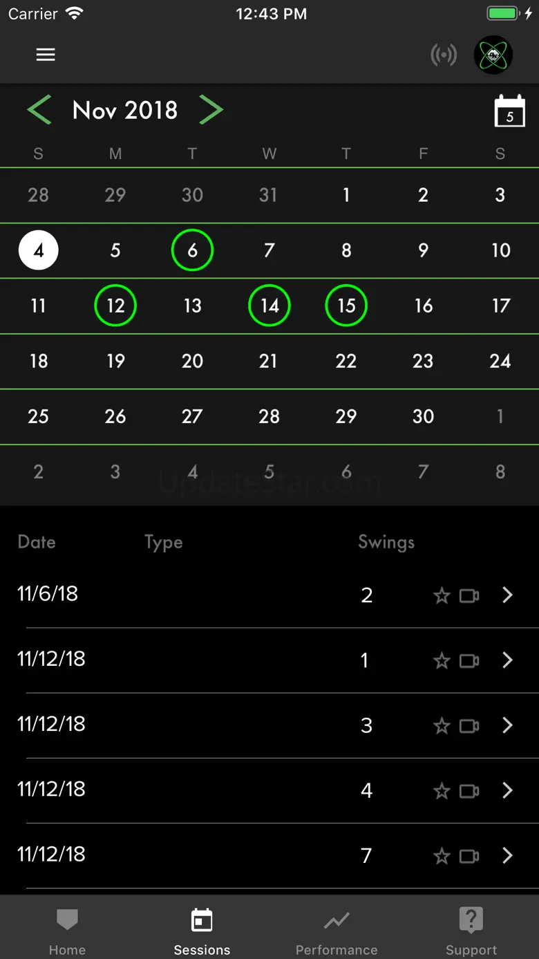 SwingTracker Softball 6.5.7