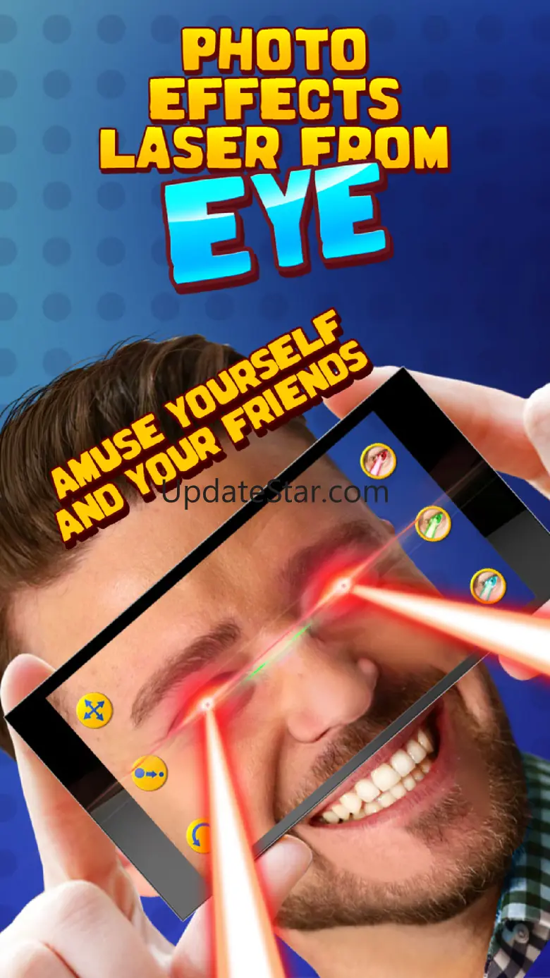Photo Effects Laser From Eye 1.0