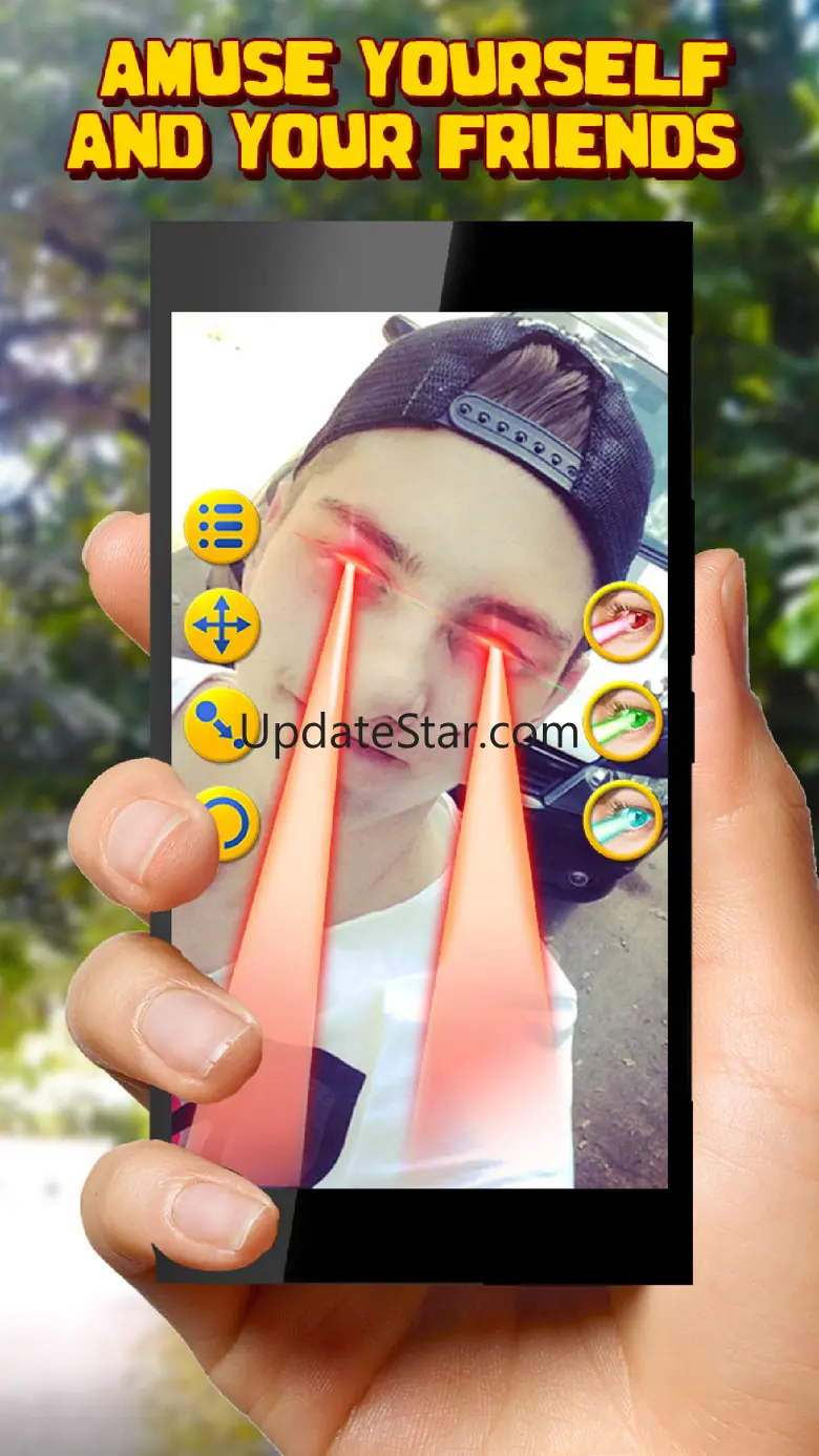 Photo Effects Laser From Eye 1.0