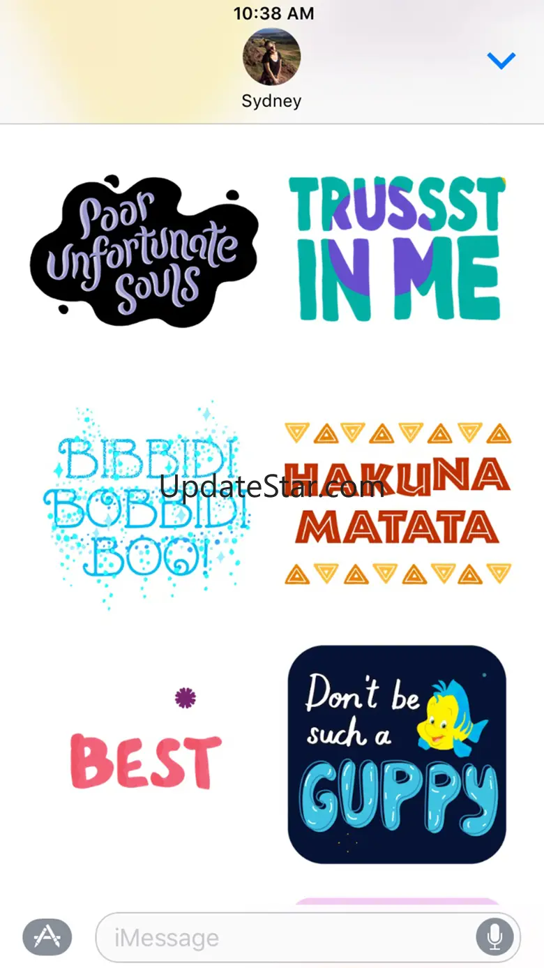 Disney Stickers: Quotes 1.10
