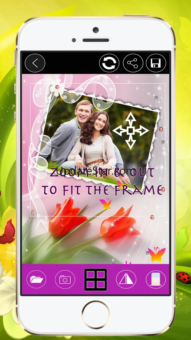 Butterfly Spring Photo Frames 1.3