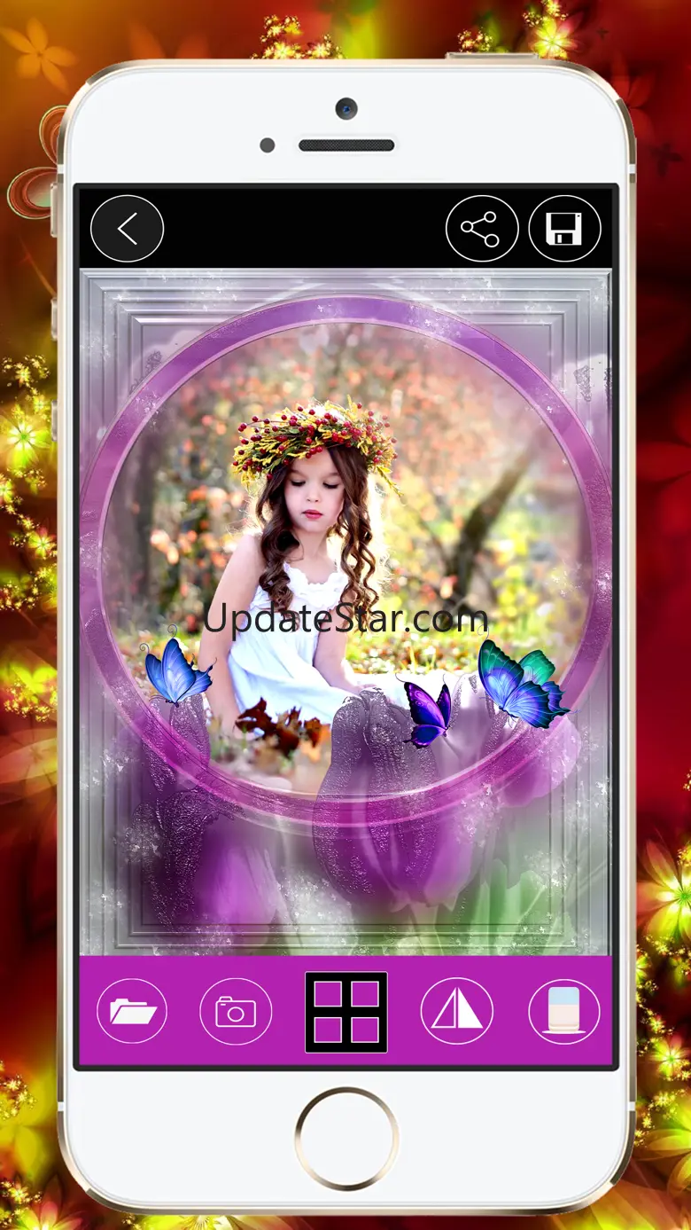 Butterfly Spring Photo Frames 1.3