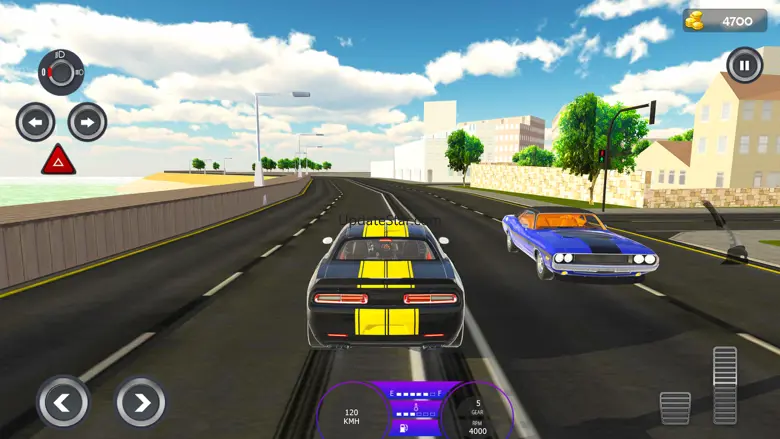 Modern City Traffic Car Drive 2.1