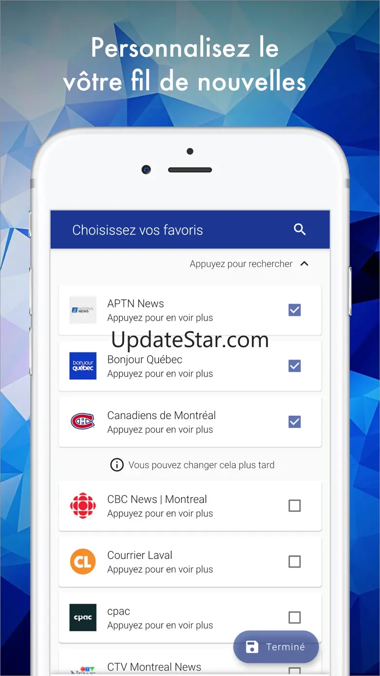 Quebec Nouvelles, Podcasts, TV 1.4.8