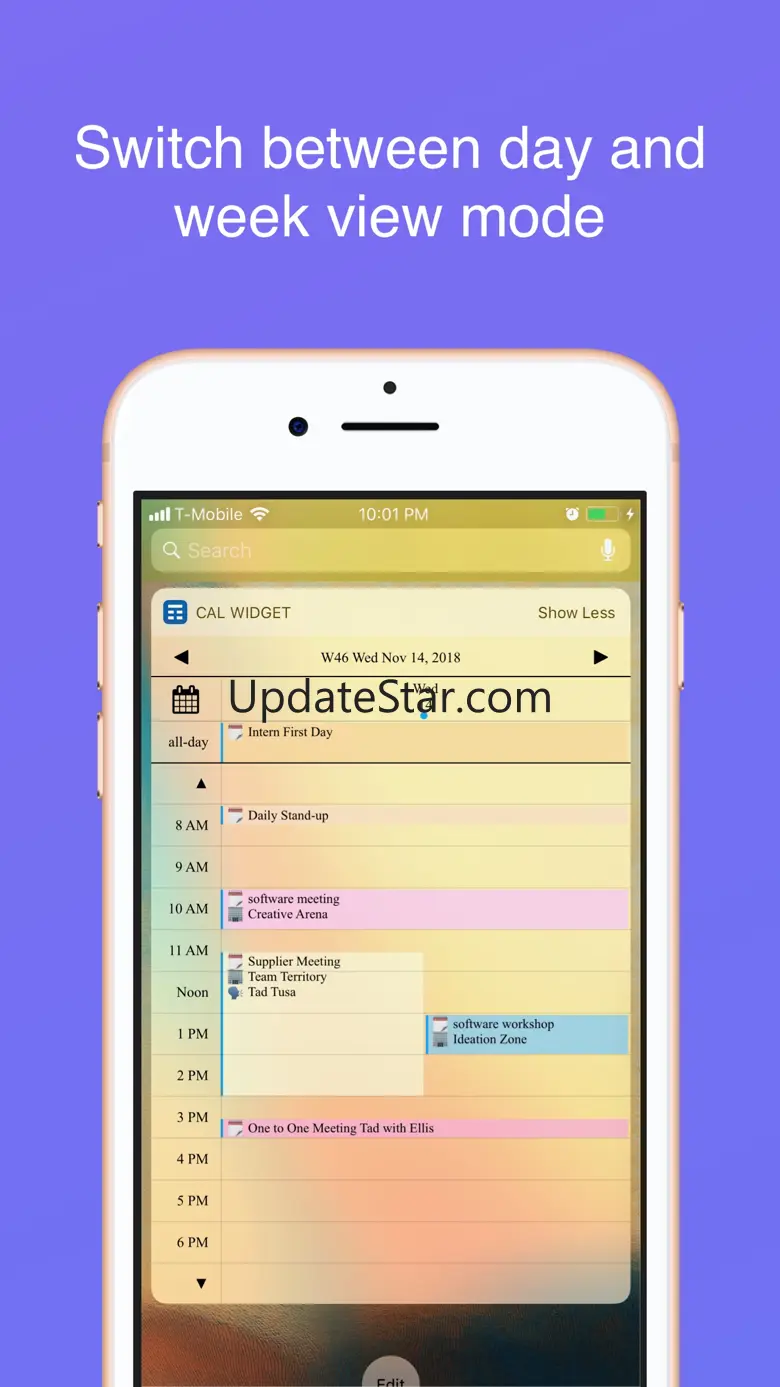 Week Calendar Widget Extension 1.7.6