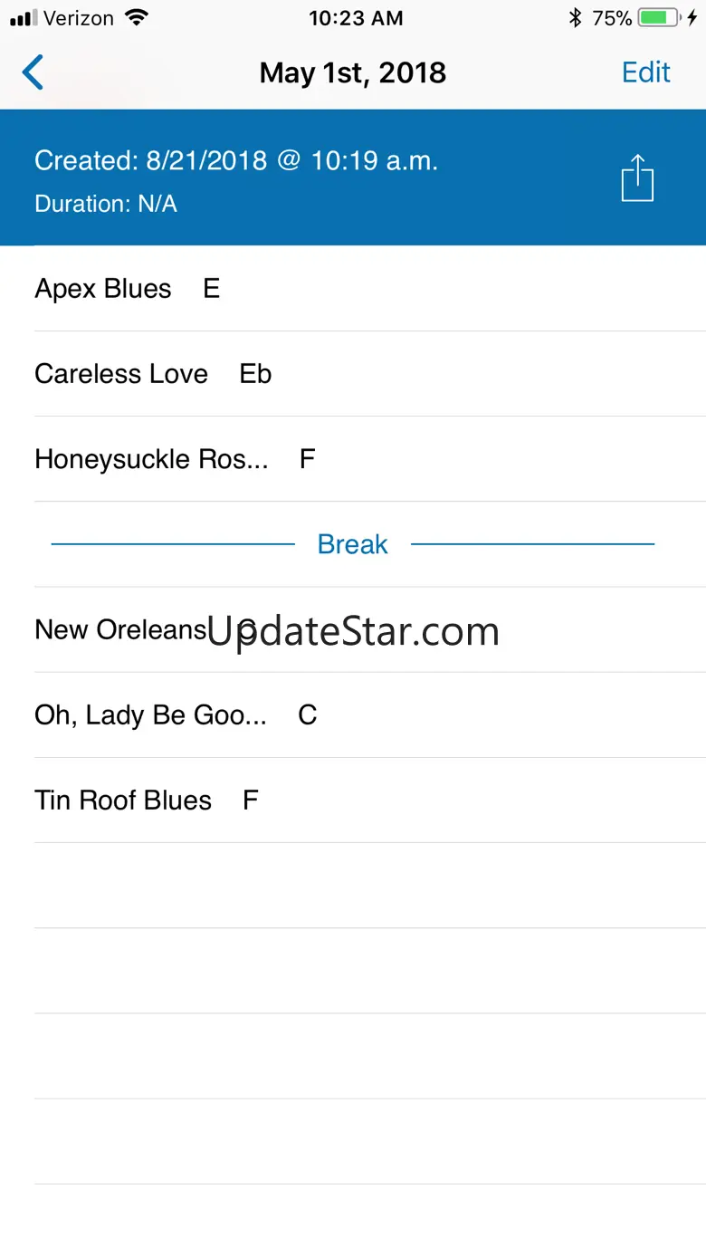 Set List Manager 1.1