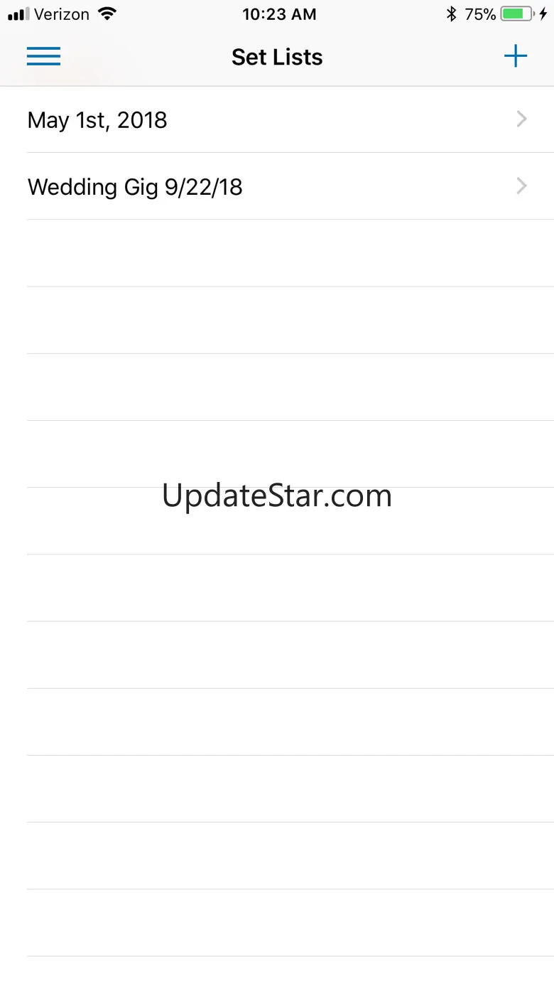 Set List Manager 1.1