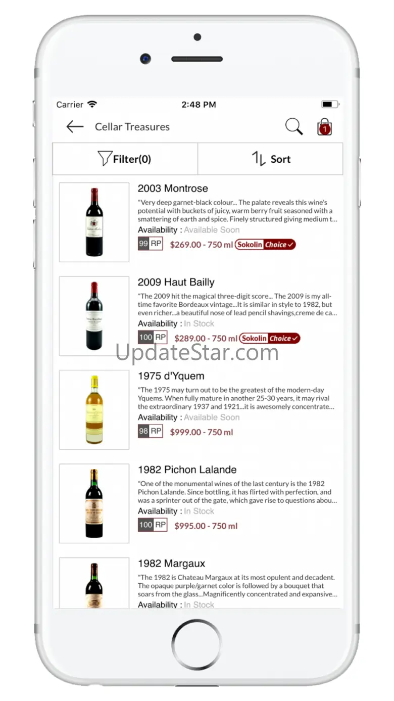 Sokolin Fine and Rare Wine 1.3.8