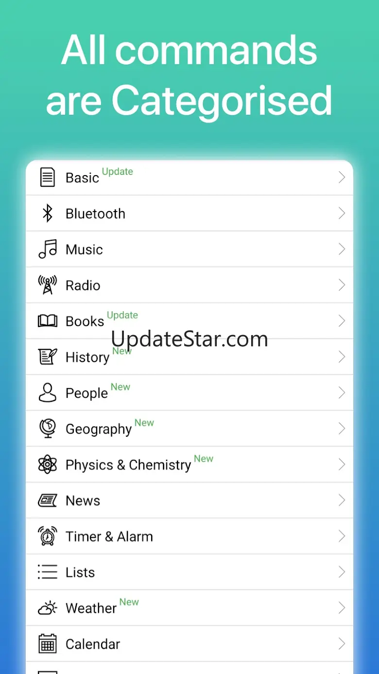Commands for Alexa 1.24