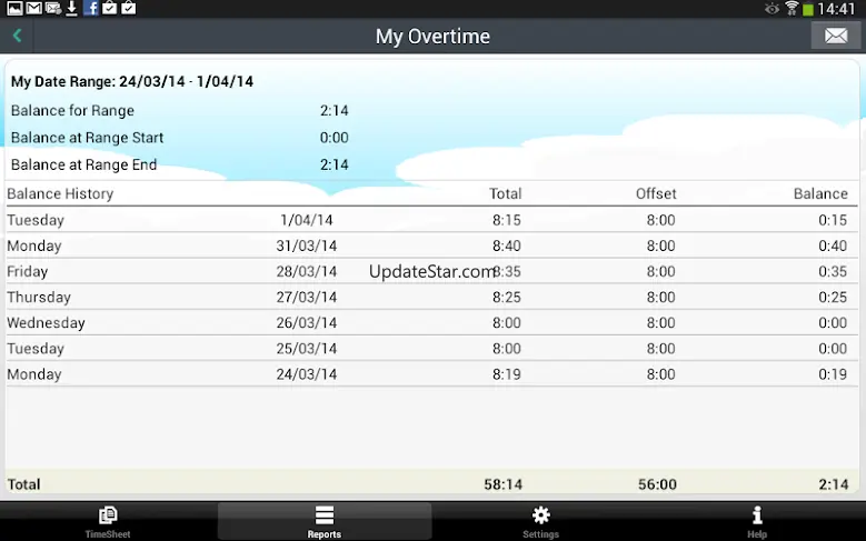 My Overtime - working hours 3.74