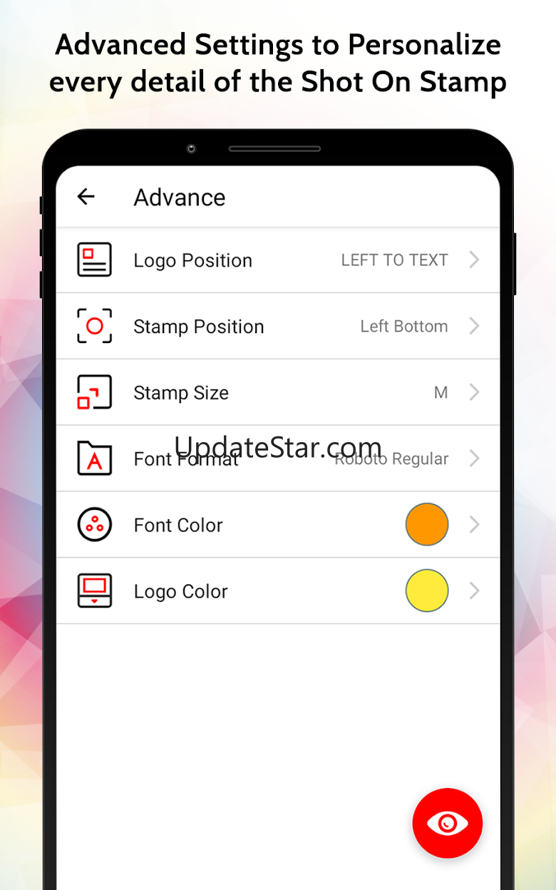 ShotOn Stamp on Gallery 1.4.4