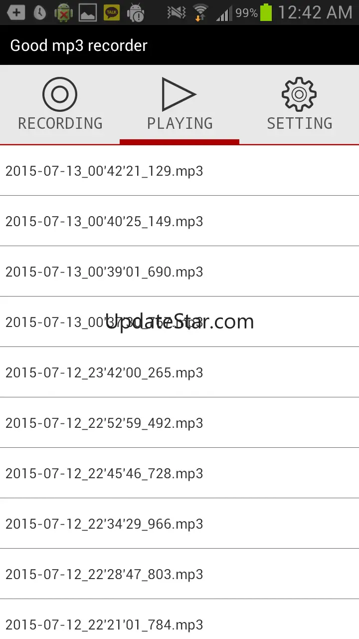 Good mp3 recorder 1.2.5