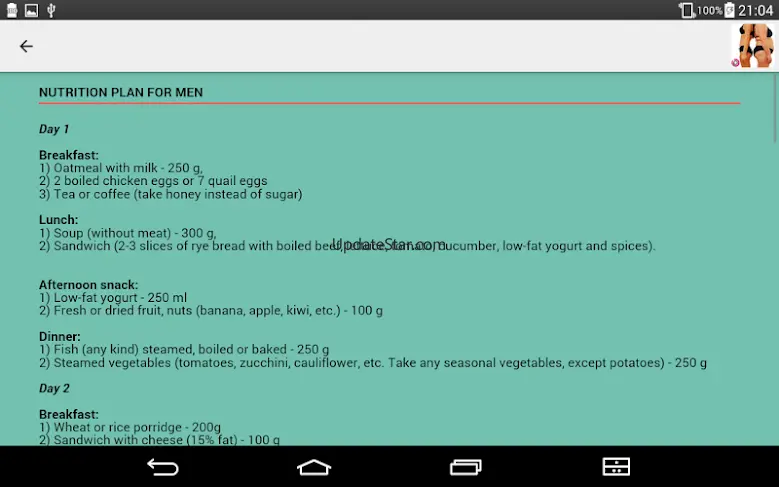 Nutrition Plan for Weight Loss
